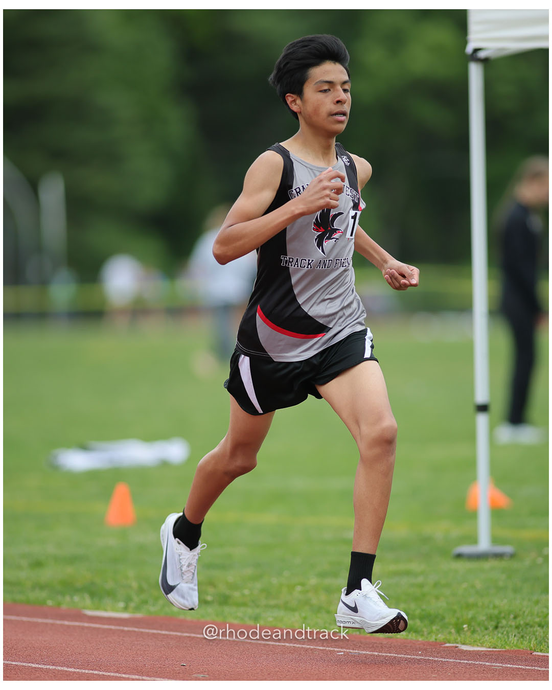 Carlitos TamupNoriega, Cranston West HS, 9 - 2026 Class A Outdoor Track Championships - Coventry High School - Coventry, Rhode Island - May…