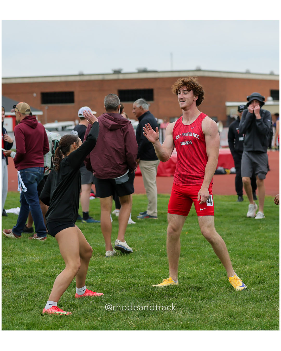 East Providence High School, East Providence High School - 2026 Class A Outdoor Track Championships - Coventry High School - Coventry, Rhode Island - May 23, 2026 File: ./dir-4x400m-Relay/260523-2026-Class-A-Outdoor-Track-Championships-Coventry-825-296A0625.jpg East Providence High School, East Providence High School - 2026 Class A Outdoor Track Championships - Coventry High School - Coventry, Rhod…