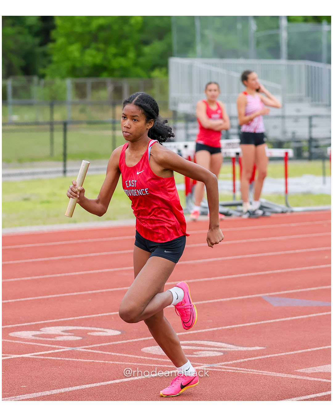 East Providence High School, East Providence High School - 2026 Class A Outdoor Track Championships - Coventry High School - Coventry, Rhode Island - May 23, 2026 File: ./dir-4x400m-Relay/260523-2026-Class-A-Outdoor-Track-Championships-Coventry-832-296A0738.jpg East Providence High School, East Providence High School - 2026 Class A Outdoor Track Championships - Coventry High School - Coventry, Rhod…