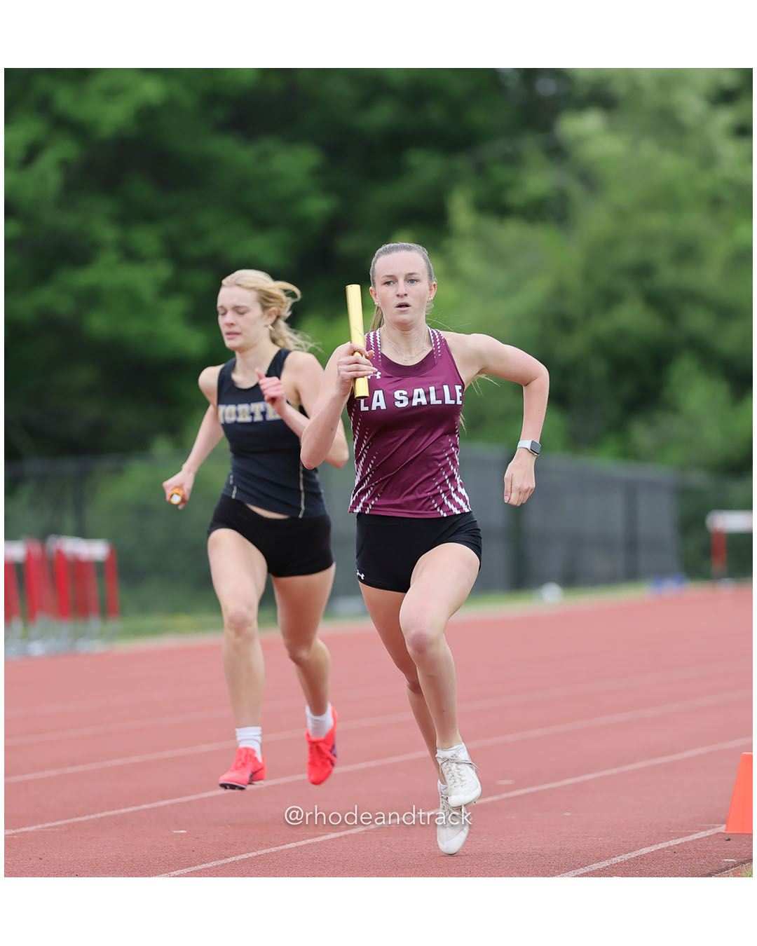 North Kingstown High School, North Kingstown High School - La Salle Academy, La Salle Academy - 2026 Class A Outdoor Track Championships - Coventry High School - Coventry, Rhode Island - May 23, 2026 File: ./dir-4x400m-Relay/260523-2026-Class-A-Outdoor-Track-Championships-Coventry-858-296A1169.jpg North Kingstown High School, North Kingstown High School - La Salle Academy, La Salle Academy - 2026 Class A Outdoor Track Championships -…