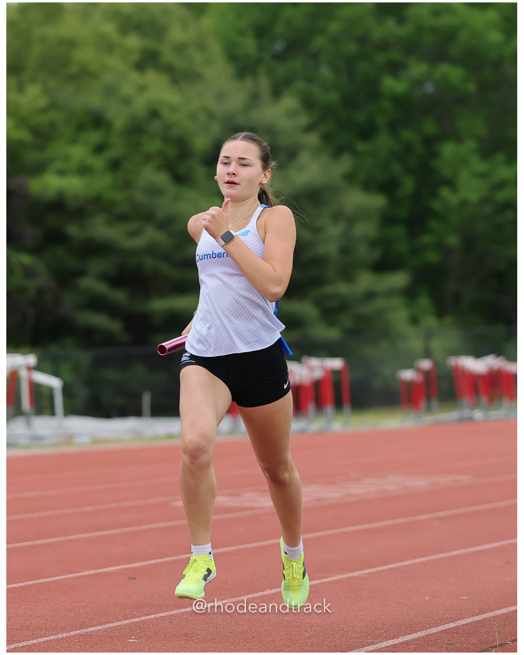 Cumberland, Cumberland - 2026 Class A Outdoor Track Championships - Coventry High School - Coventry, Rhode Island - May 23, 2026 File: ./dir-4x400m-Relay/260523-2026-Class-A-Outdoor-Track-Championships-Coventry-860-296A1210.jpg Cumberland, Cumberland - 2026 Class A Outdoor Track Championships - Coventry High School - Coventry, Rhode Island - May 23, 2026 – 2026 RI…