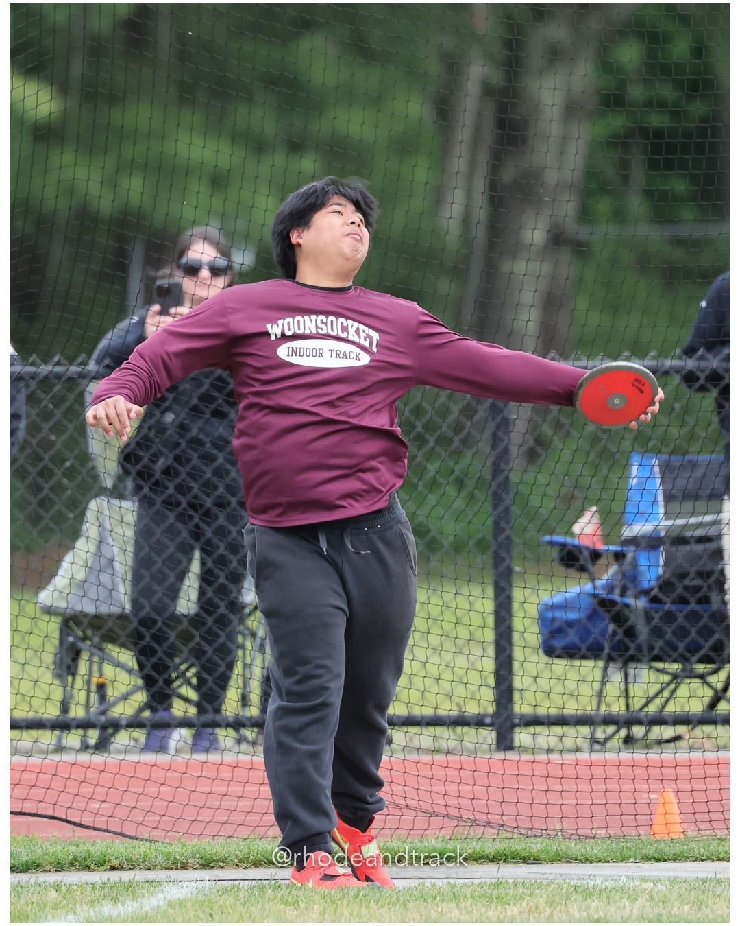 Boys Discus - 2026 Class A Outdoor Track Championships - Coventry High School - Coventry, Rhode Island - May 23, 2026 – 2026 RI Class A Out…