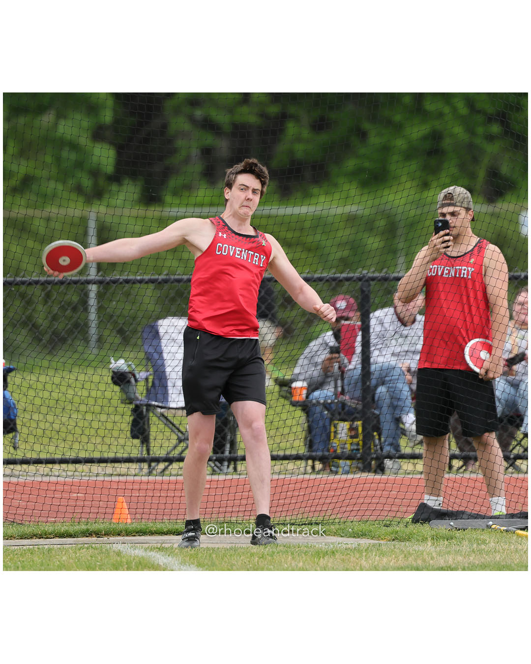 Boys Discus - 2026 Class A Outdoor Track Championships - Coventry High School - Coventry, Rhode Island - May 23, 2026 File: ./dir-Discus/260523-2026-Class-A-Outdoor-Track-Championships-Coventry-102-296A4171.jpg Boys Discus - 2026 Class A Outdoor Track Championships - Coventry High School - Coventry, Rhode Island - May 23, 2026 – 2026 RI Class A Out…