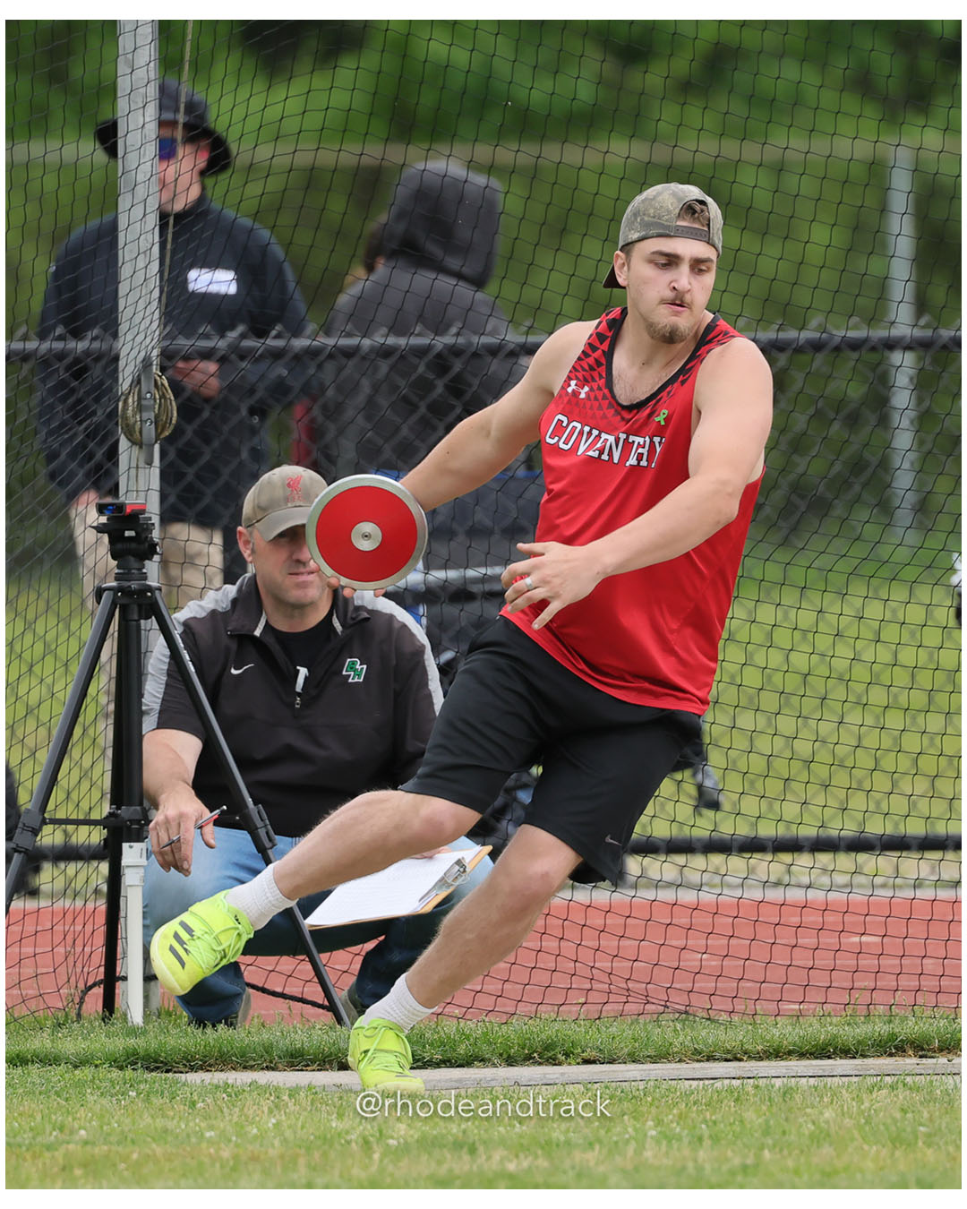 Boys Discus - 2026 Class A Outdoor Track Championships - Coventry High School - Coventry, Rhode Island - May 23, 2026 File: ./dir-Discus/260523-2026-Class-A-Outdoor-Track-Championships-Coventry-107-296A4447.jpg Boys Discus - 2026 Class A Outdoor Track Championships - Coventry High School - Coventry, Rhode Island - May 23, 2026 – 2026 RI Class A Out…