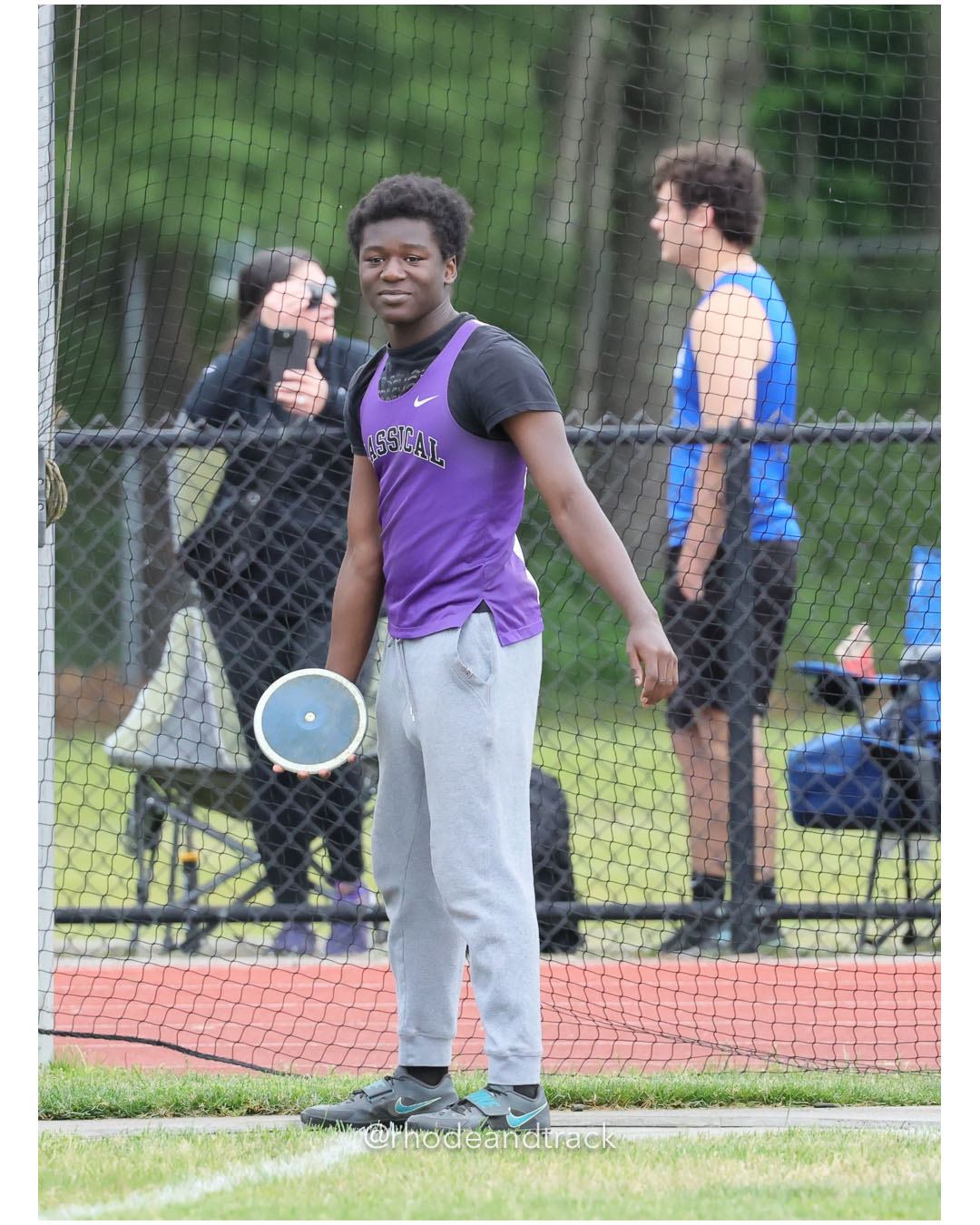 Boys Discus - 2026 Class A Outdoor Track Championships - Coventry High School - Coventry, Rhode Island - May 23, 2026 – 2026 RI Class A Out…
