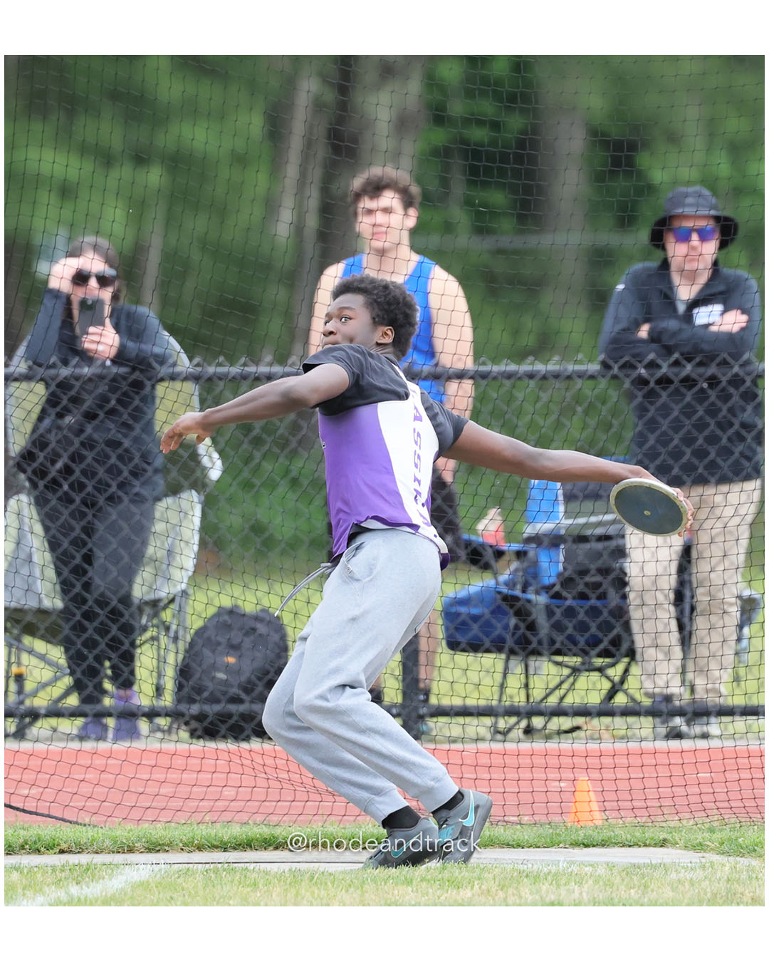 Boys Discus - 2026 Class A Outdoor Track Championships - Coventry High School - Coventry, Rhode Island - May 23, 2026 – 2026 RI Class A Out…