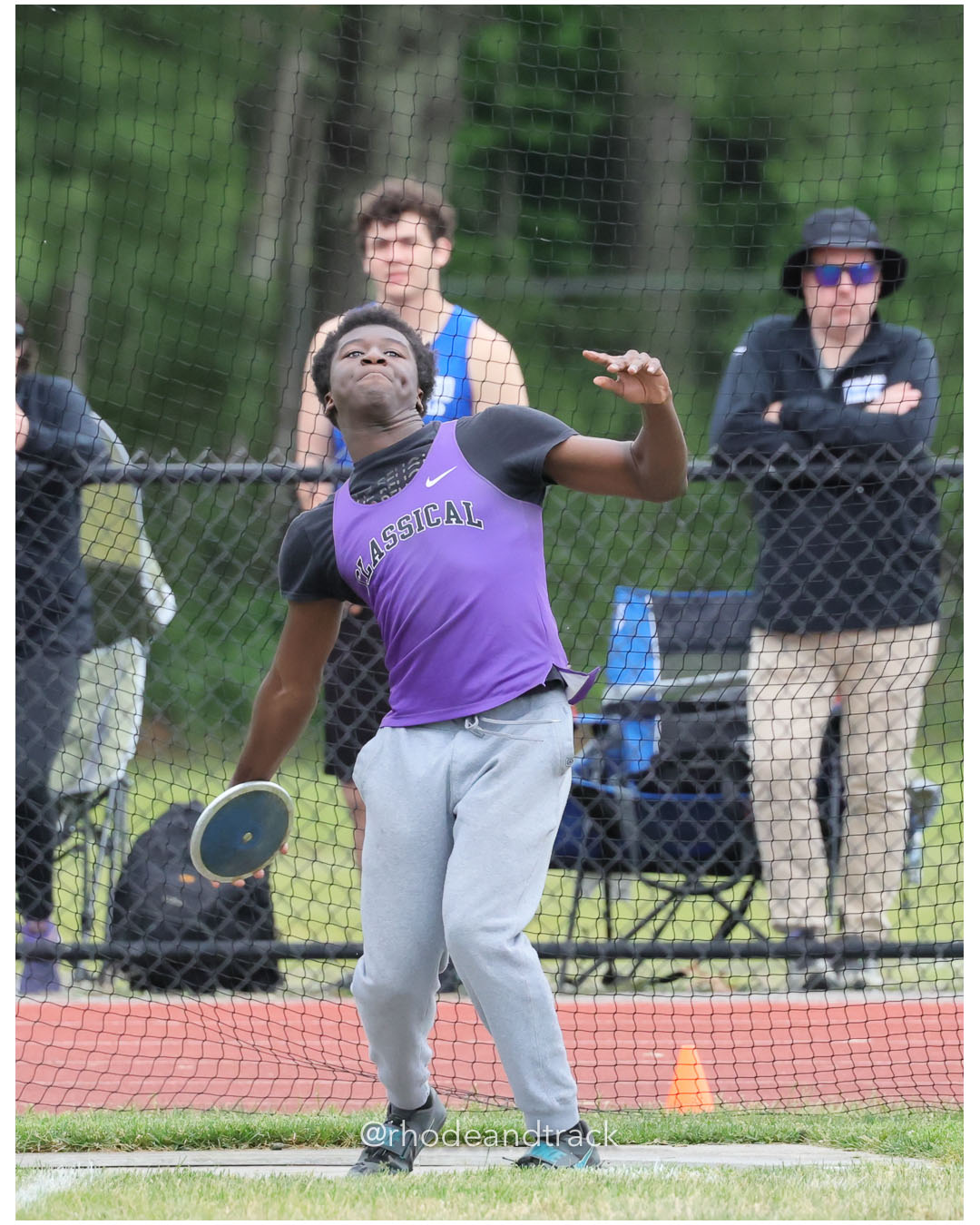 Boys Discus - 2026 Class A Outdoor Track Championships - Coventry High School - Coventry, Rhode Island - May 23, 2026 – 2026 RI Class A Out…