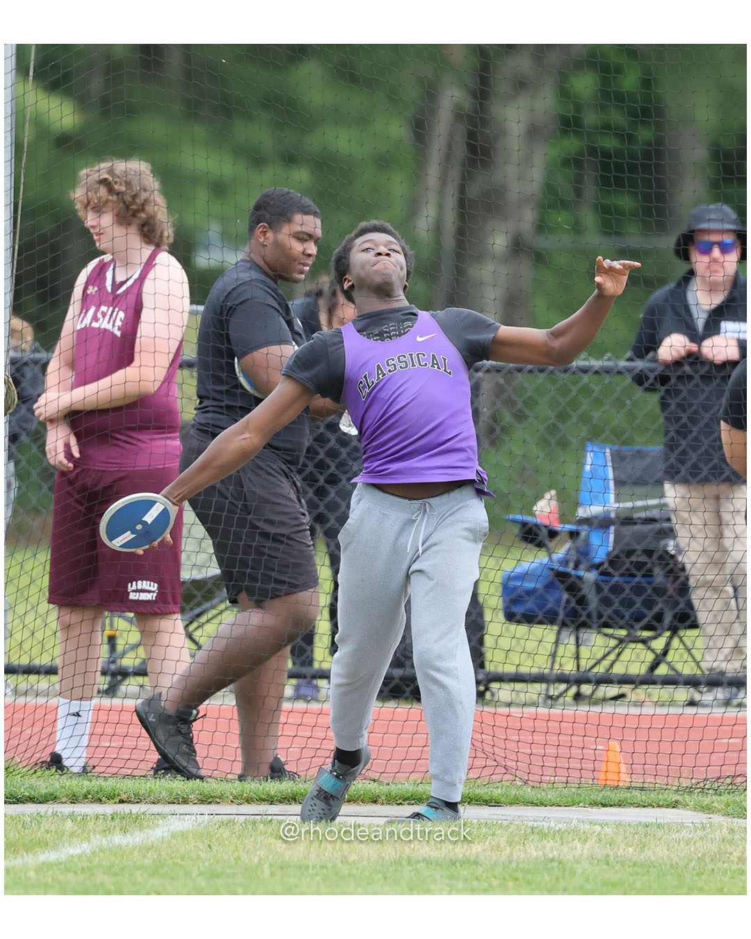 Boys Discus - 2026 Class A Outdoor Track Championships - Coventry High School - Coventry, Rhode Island - May 23, 2026 – 2026 RI Class A Out…