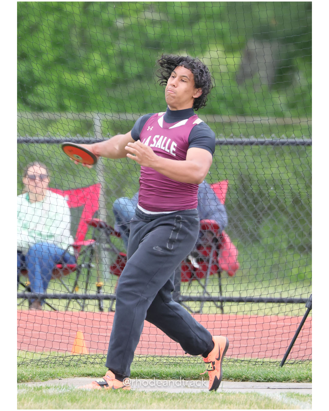 Boys Discus - 2026 Class A Outdoor Track Championships - Coventry High School - Coventry, Rhode Island - May 23, 2026 – 2026 RI Class A Out…