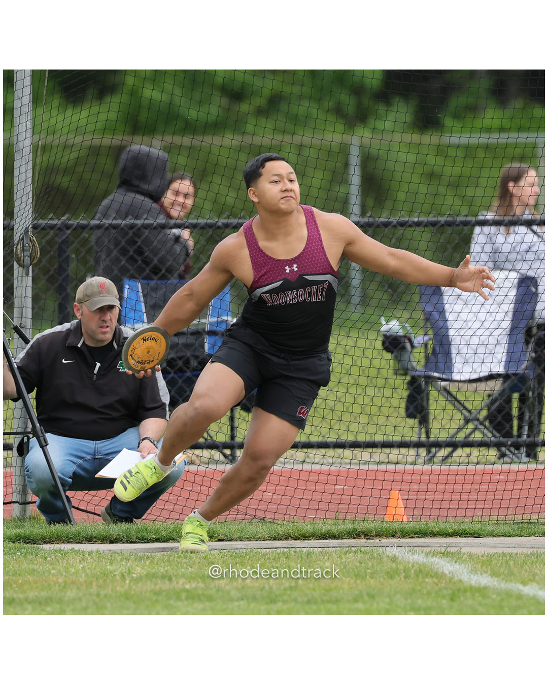 Boys Discus - 2026 Class A Outdoor Track Championships - Coventry High School - Coventry, Rhode Island - May 23, 2026 – 2026 RI Class A Out…