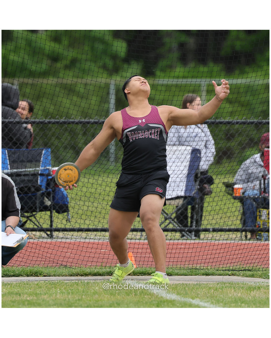 Boys Discus - 2026 Class A Outdoor Track Championships - Coventry High School - Coventry, Rhode Island - May 23, 2026 – 2026 RI Class A Out…