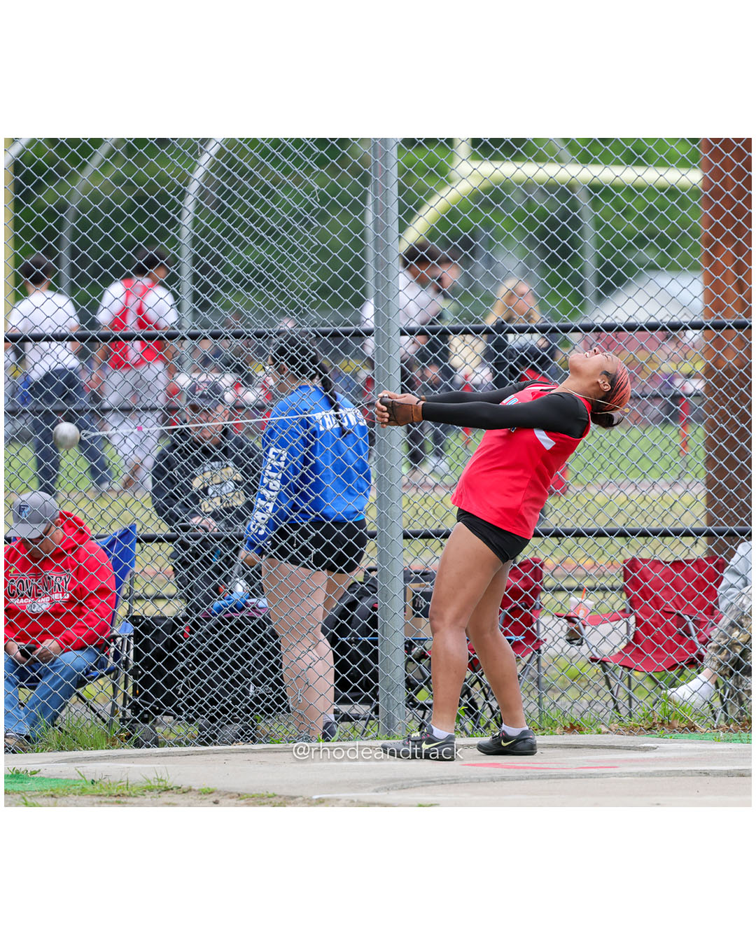 Girls Hammer - 2026 Class A Outdoor Track Championships - Coventry High School - Coventry, Rhode Island - May 23, 2026 – 2026 RI Class A Ou…