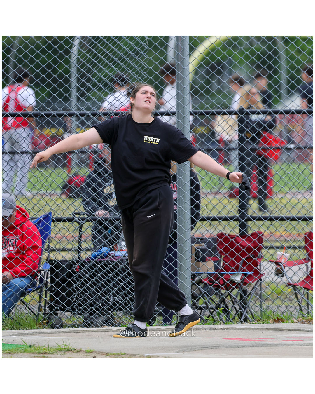 Girls Hammer - 2026 Class A Outdoor Track Championships - Coventry High School - Coventry, Rhode Island - May 23, 2026 – 2026 RI Class A Ou…