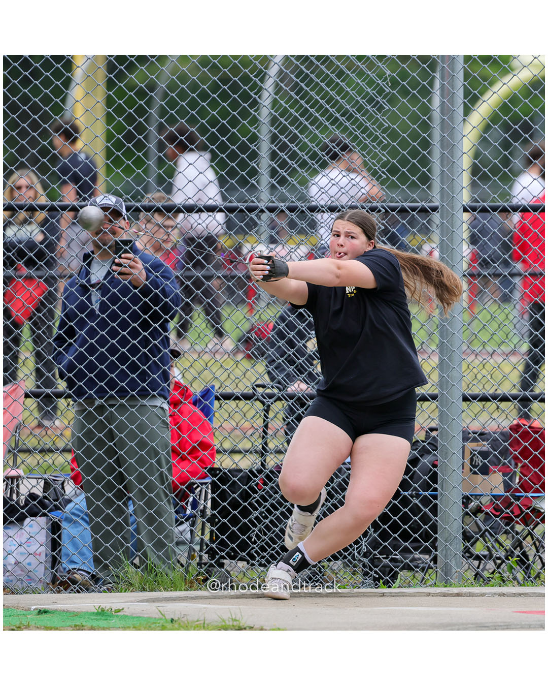Girls Hammer - 2026 Class A Outdoor Track Championships - Coventry High School - Coventry, Rhode Island - May 23, 2026 – 2026 RI Class A Ou…