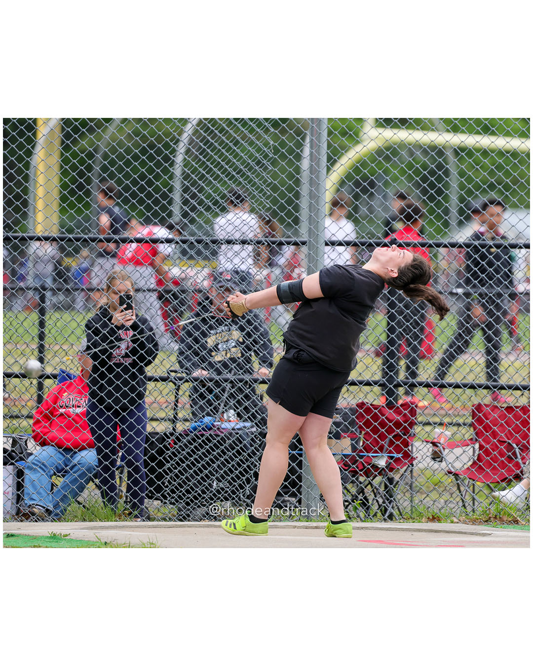 Girls Hammer - 2026 Class A Outdoor Track Championships - Coventry High School - Coventry, Rhode Island - May 23, 2026 – 2026 RI Class A Ou…