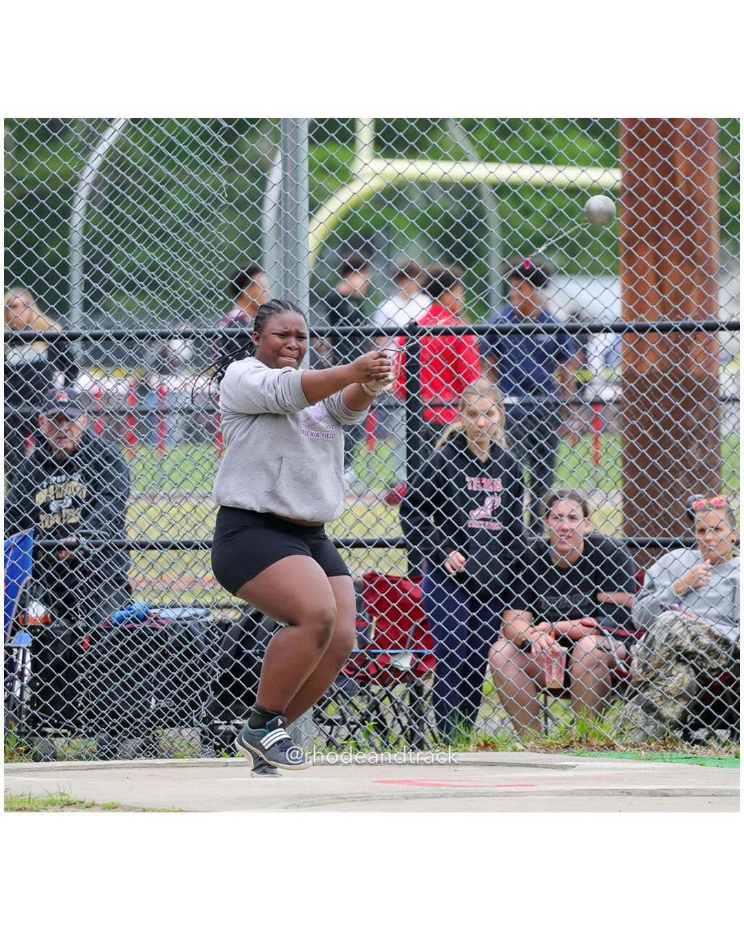 Girls Hammer - 2026 Class A Outdoor Track Championships - Coventry High School - Coventry, Rhode Island - May 23, 2026 – 2026 RI Class A Ou…