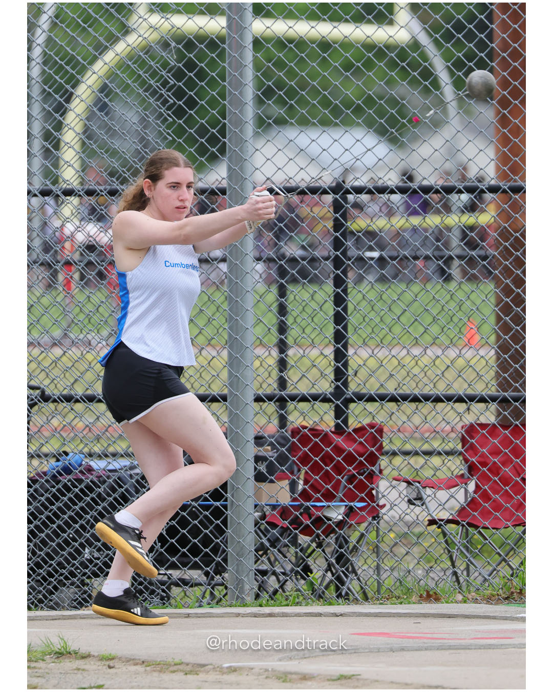 Girls Hammer - 2026 Class A Outdoor Track Championships - Coventry High School - Coventry, Rhode Island - May 23, 2026 – 2026 RI Class A Ou…