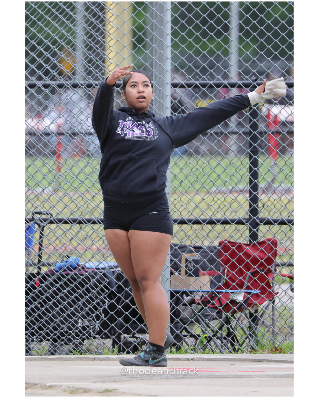 Girls Hammer - 2026 Class A Outdoor Track Championships - Coventry High School - Coventry, Rhode Island - May 23, 2026 – 2026 RI Class A Ou…