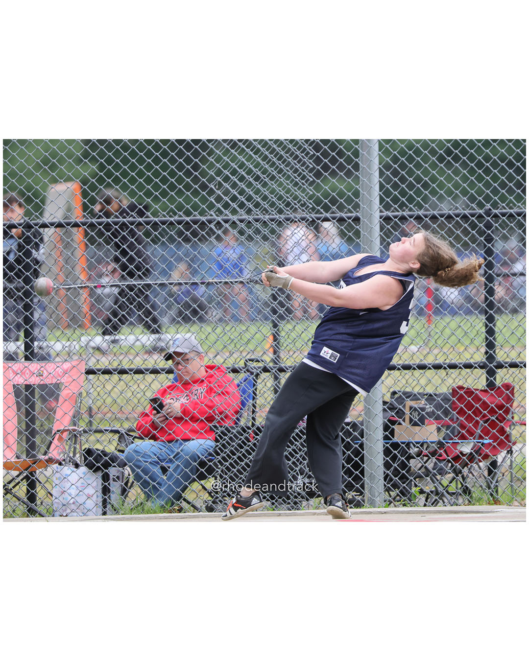 Girls Hammer - 2026 Class A Outdoor Track Championships - Coventry High School - Coventry, Rhode Island - May 23, 2026 – 2026 RI Class A Ou…
