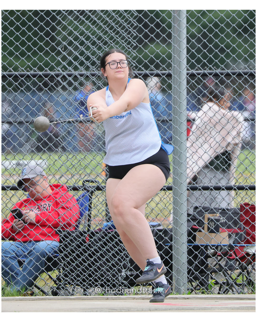 Girls Hammer - 2026 Class A Outdoor Track Championships - Coventry High School - Coventry, Rhode Island - May 23, 2026 – 2026 RI Class A Ou…