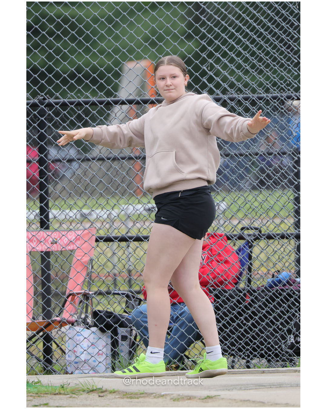 Girls Hammer - 2026 Class A Outdoor Track Championships - Coventry High School - Coventry, Rhode Island - May 23, 2026 – 2026 RI Class A Ou…