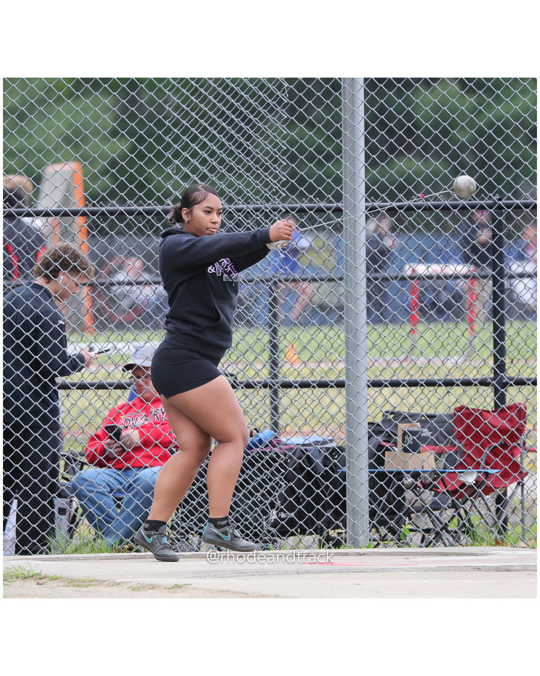 Girls Hammer - 2026 Class A Outdoor Track Championships - Coventry High School - Coventry, Rhode Island - May 23, 2026 – 2026 RI Class A Ou…