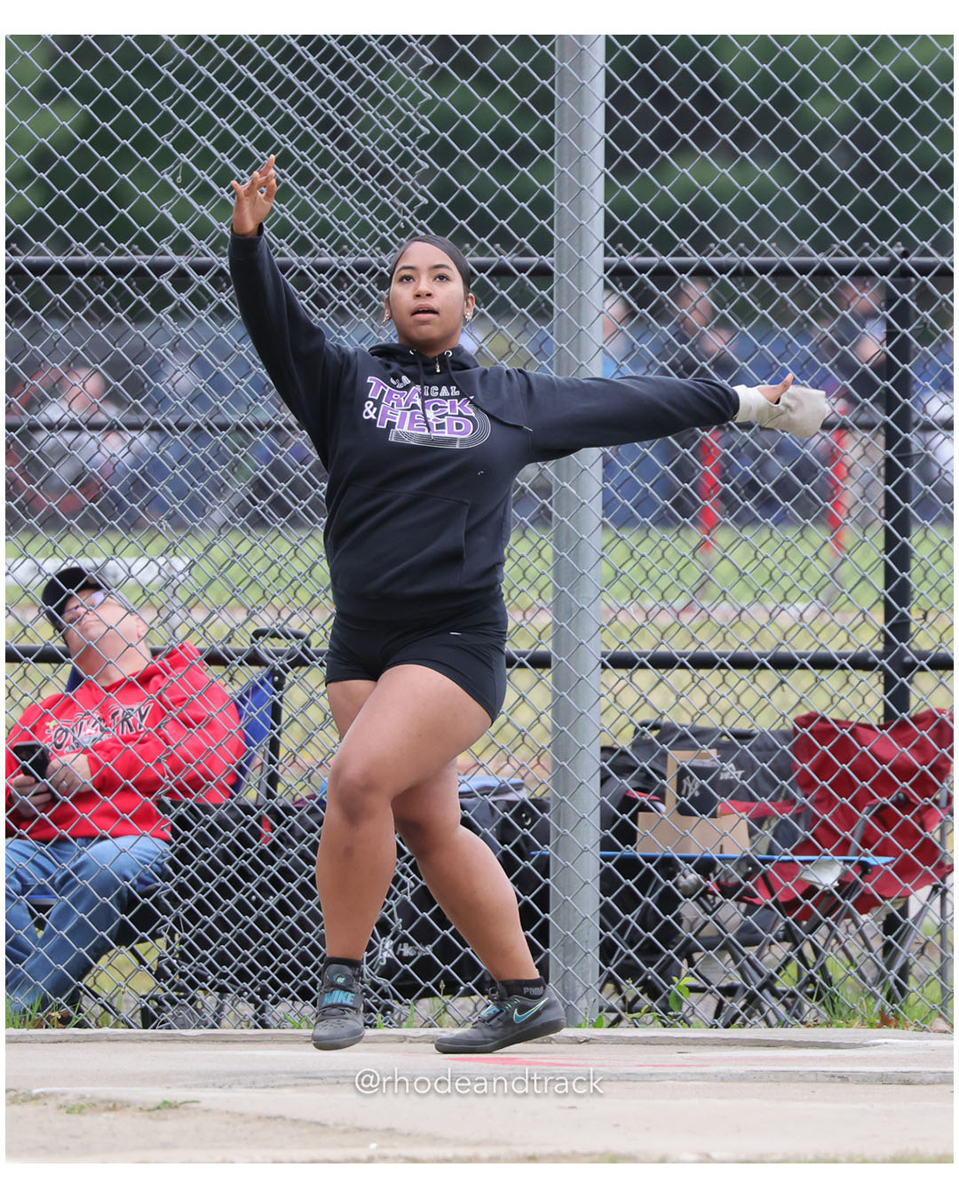 Girls Hammer - 2026 Class A Outdoor Track Championships - Coventry High School - Coventry, Rhode Island - May 23, 2026 – 2026 RI Class A Ou…