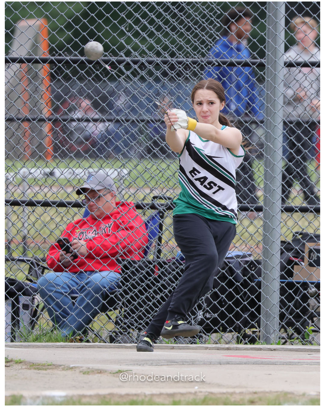 Girls Hammer - 2026 Class A Outdoor Track Championships - Coventry High School - Coventry, Rhode Island - May 23, 2026 – 2026 RI Class A Ou…