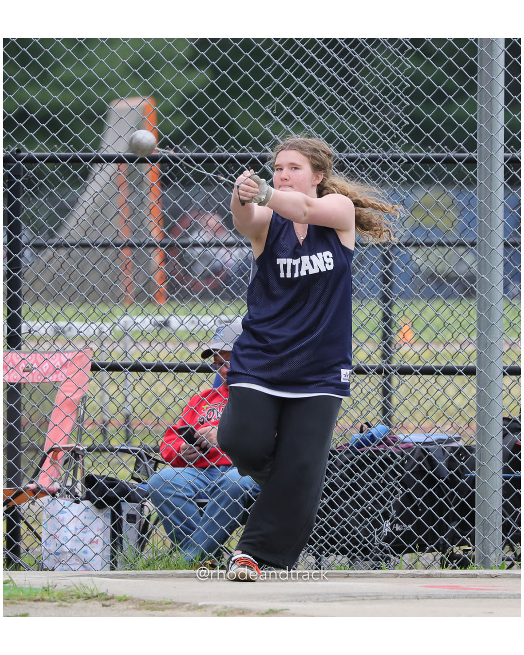 Girls Hammer - 2026 Class A Outdoor Track Championships - Coventry High School - Coventry, Rhode Island - May 23, 2026 – 2026 RI Class A Ou…