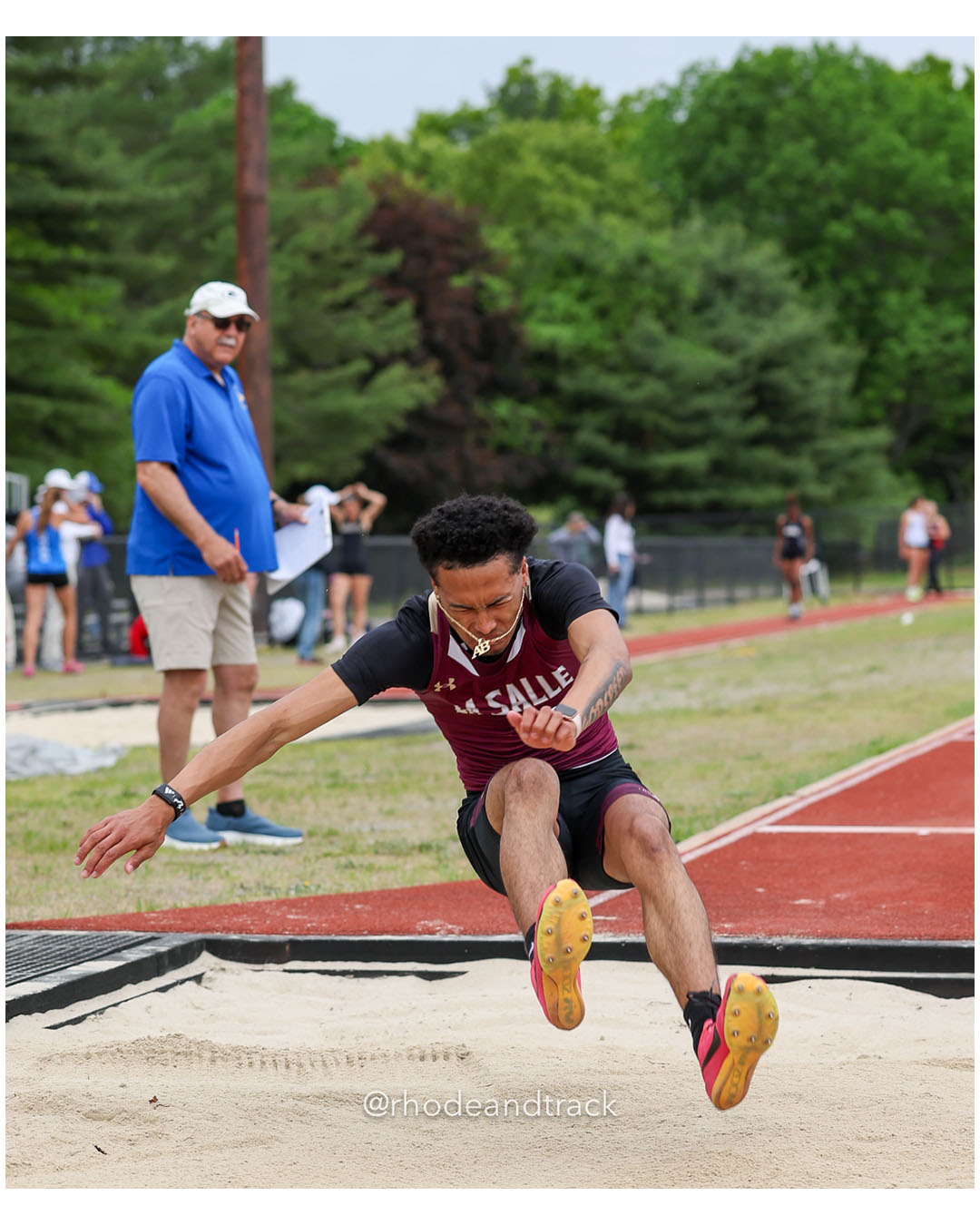 Antonio Bearden, La Salle Academy, 12 - 2026 Class A Outdoor Track Championships - Coventry High School - Coventry, Rhode Island - May 24,…