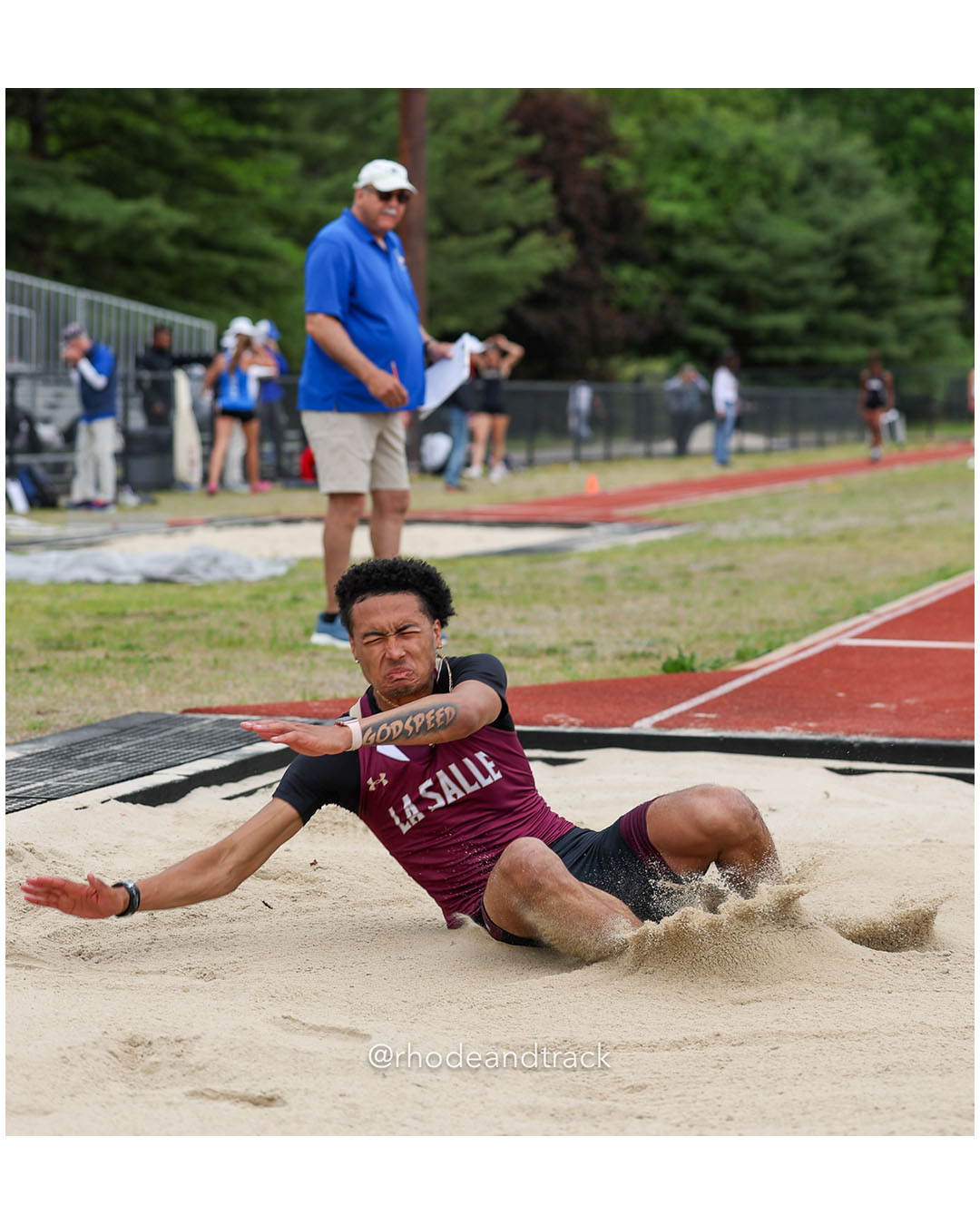 Antonio Bearden, La Salle Academy, 12 - 2026 Class A Outdoor Track Championships - Coventry High School - Coventry, Rhode Island - May 24,…