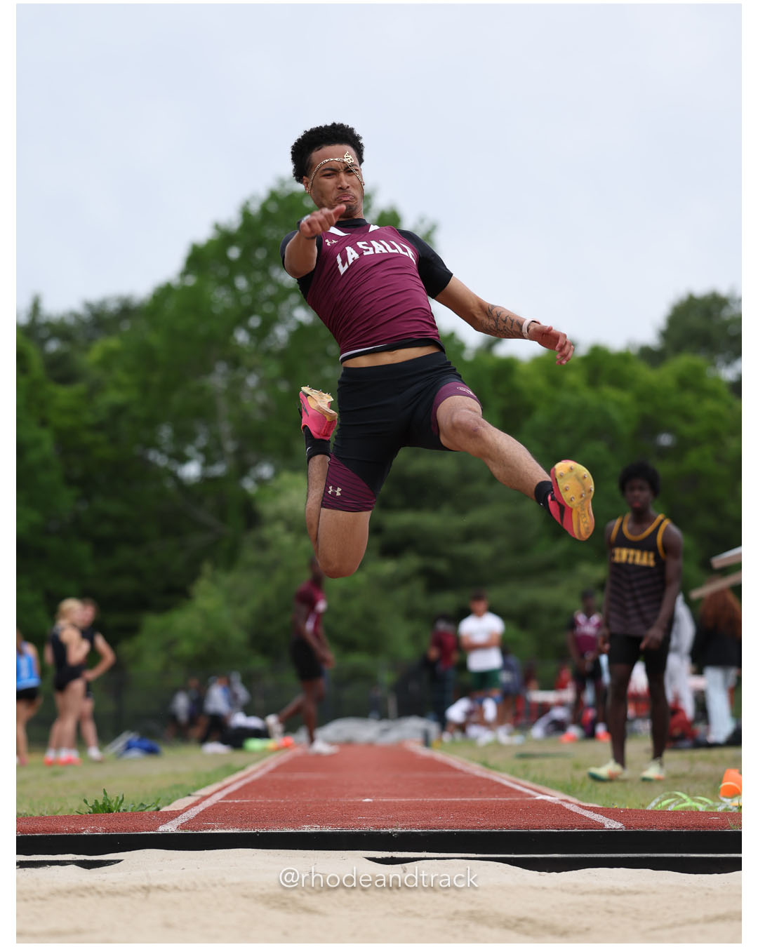 Antonio Bearden, La Salle Academy, 12 - 2026 Class A Outdoor Track Championships - Coventry High School - Coventry, Rhode Island - May 24,…