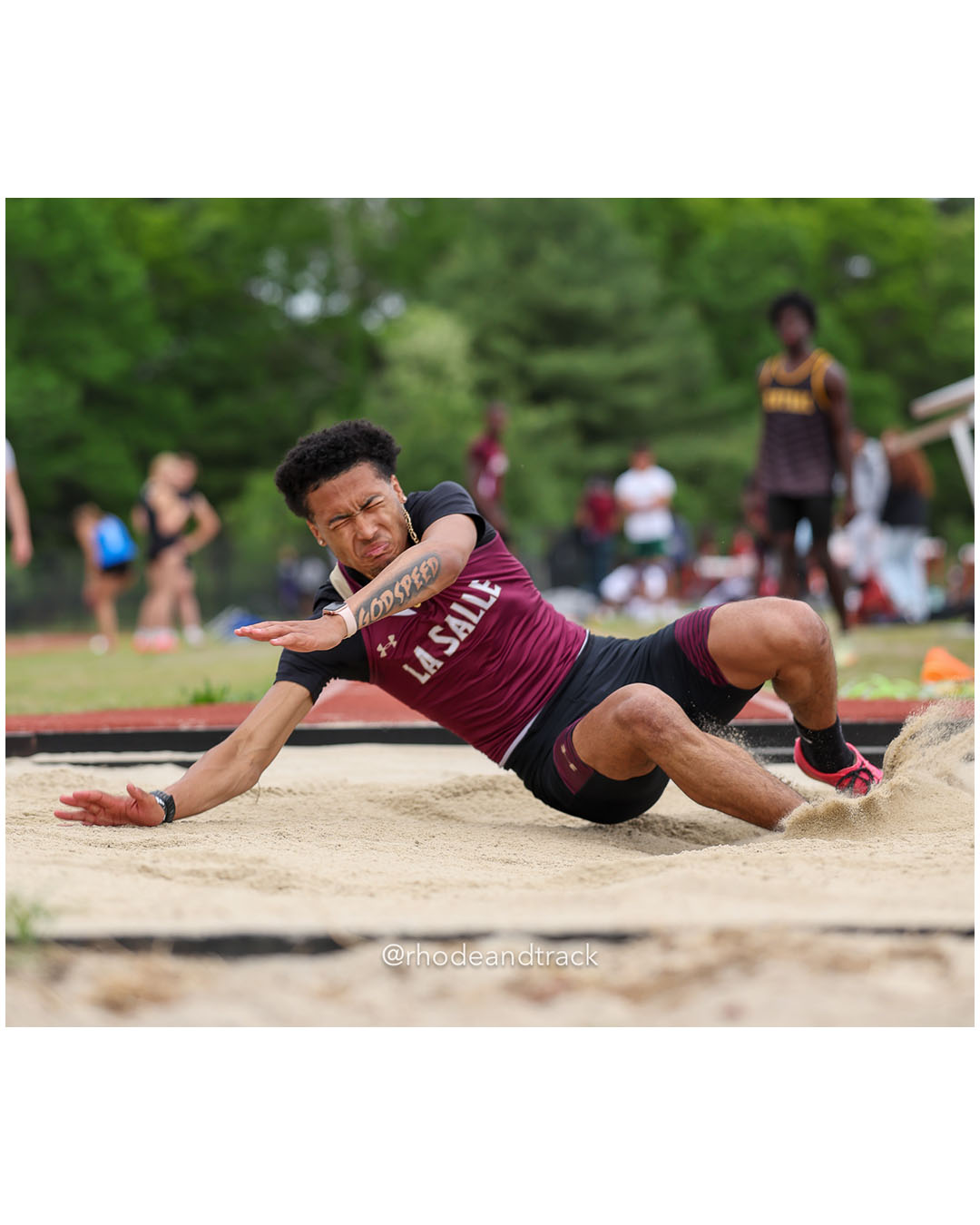 Antonio Bearden, La Salle Academy, 12 - 2026 Class A Outdoor Track Championships - Coventry High School - Coventry, Rhode Island - May 24,…