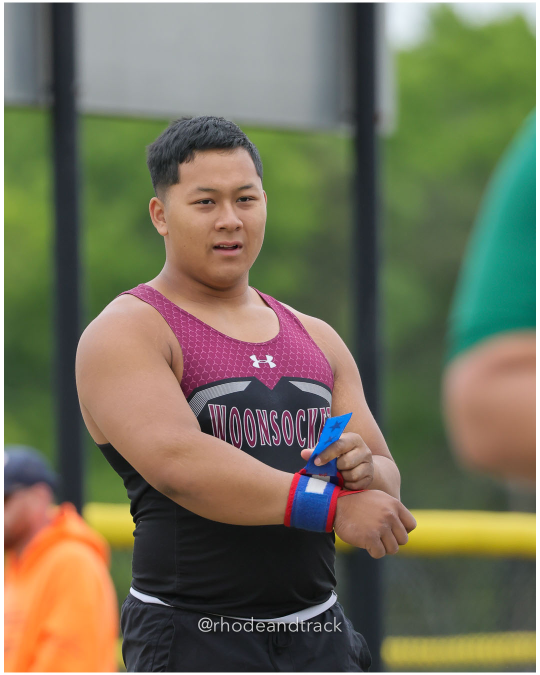 Shamrock Thoun, Woonsocket High School - 2026 Class A Outdoor Track Championships - Coventry High School - Coventry, Rhode Island - May 23,…