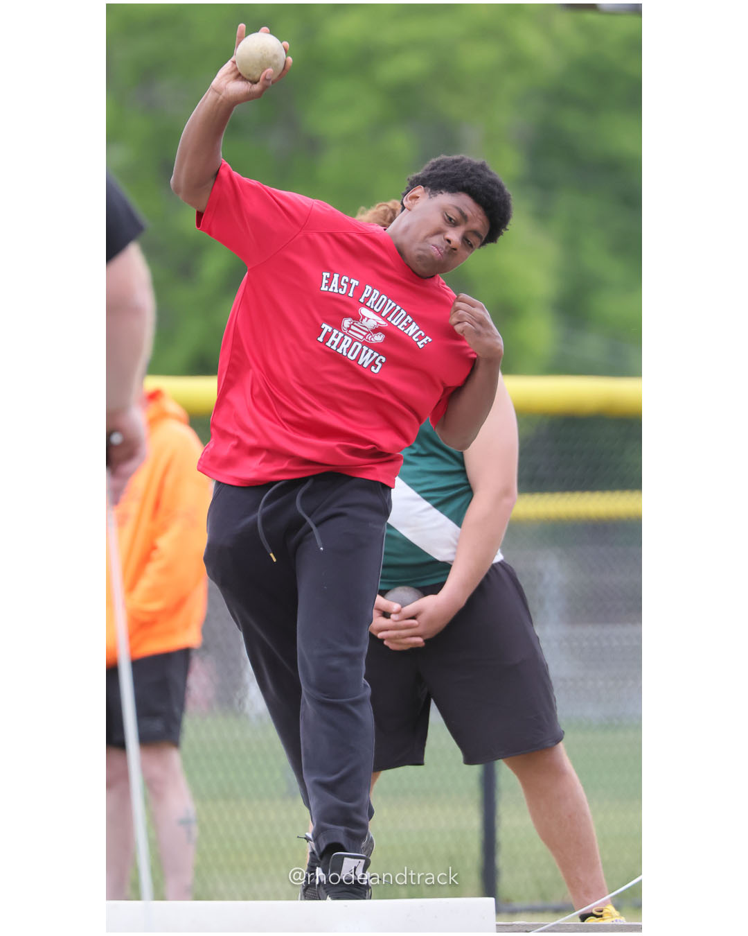 Boys Shotput - 2026 Class A Outdoor Track Championships - Coventry High School - Coventry, Rhode Island - May 23, 2026 – 2026 RI Class A Ou…