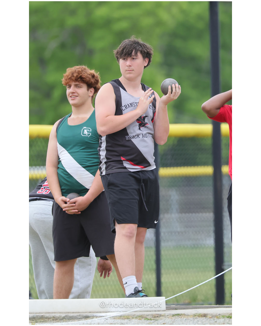 Boys Shotput - 2026 Class A Outdoor Track Championships - Coventry High School - Coventry, Rhode Island - May 23, 2026 – 2026 RI Class A Ou…