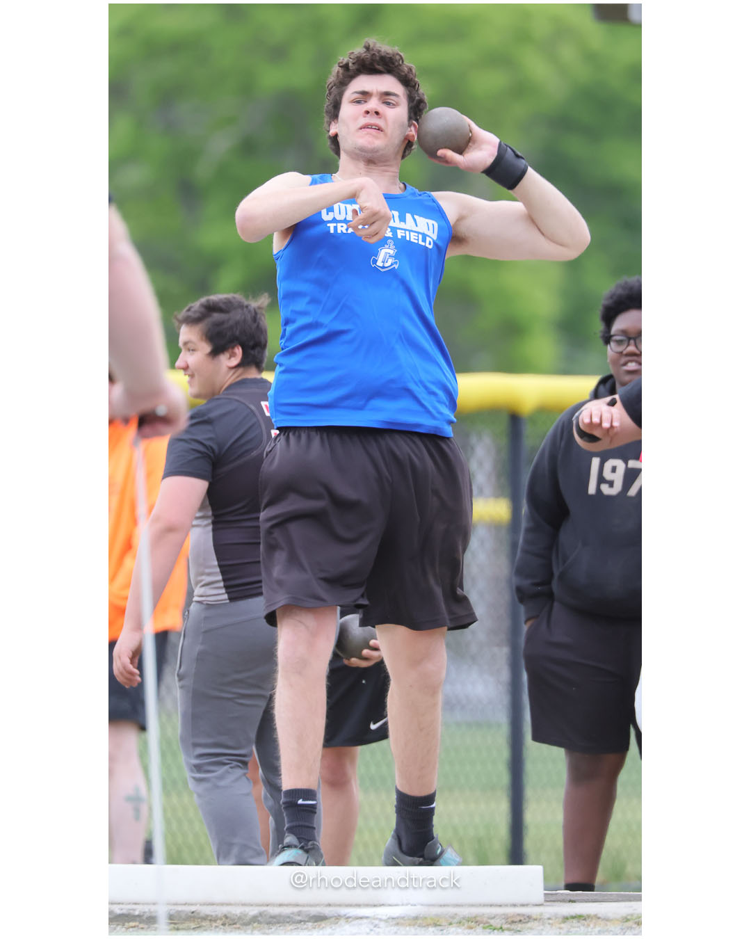Boys Shotput - 2026 Class A Outdoor Track Championships - Coventry High School - Coventry, Rhode Island - May 23, 2026 – 2026 RI Class A Ou…