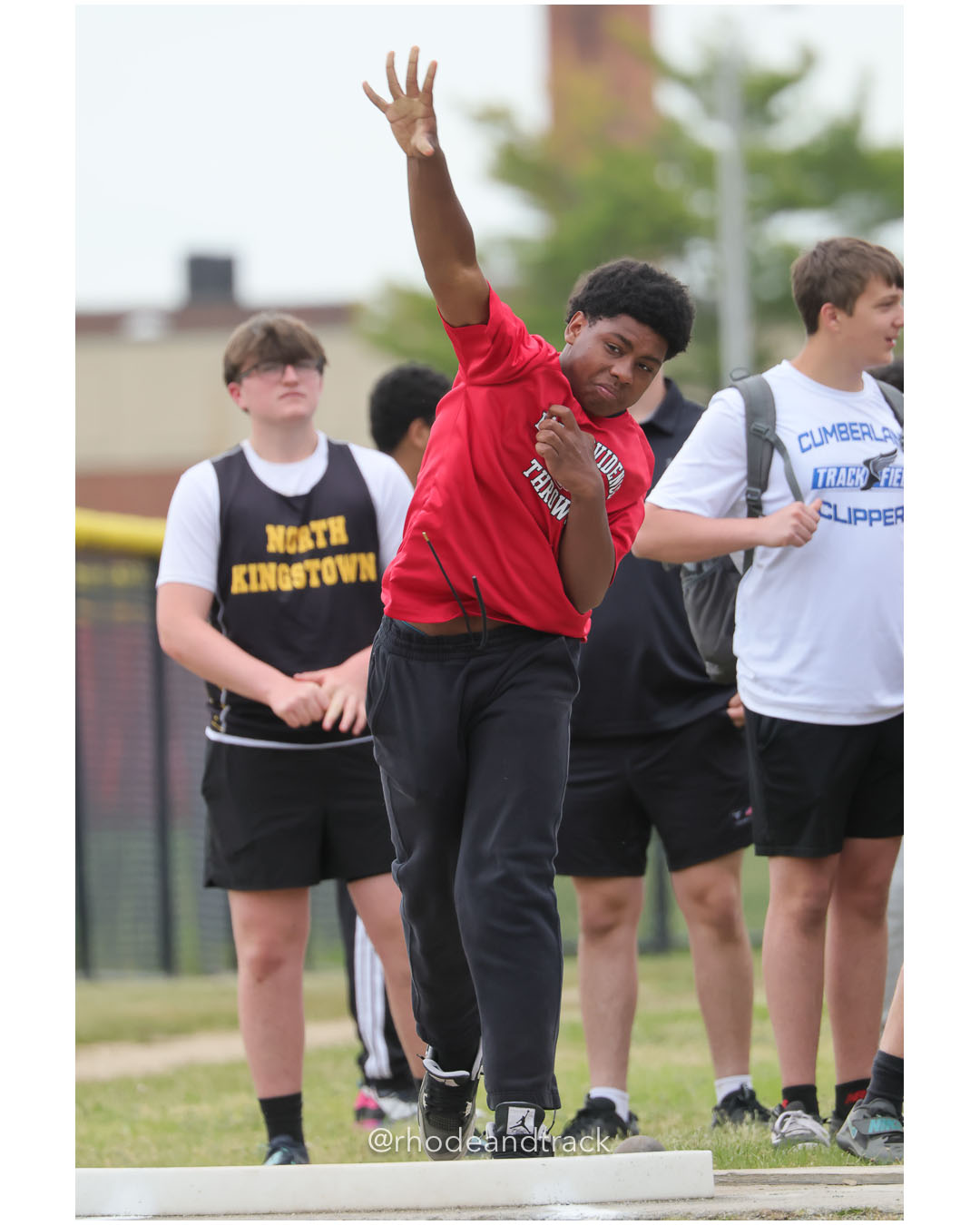 Boys Shotput - 2026 Class A Outdoor Track Championships - Coventry High School - Coventry, Rhode Island - May 23, 2026 – 2026 RI Class A Ou…