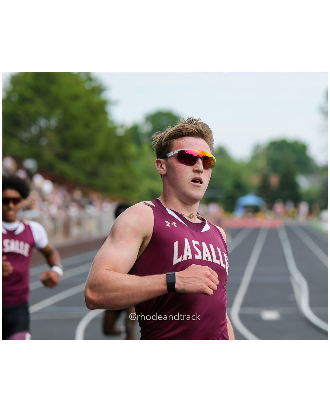 Garrett Giroux-Pezzullo, La Salle Academy, 12 - 2026 RI Outdoor Track and Field State Championships - Brown Stadium - Providence, Rhode Island - June 06, 2026 File: ./dir-200m/260606-2026-RI-Outdoor-Track-And-Field-State-Championships-Brown-800-296A4477.jpg Garrett Giroux-Pezzullo, La Salle Academy, 12 - 2026 RI Outdoor Track and Field State Championships - Brown Stadium - Providence, Rhode Isl…