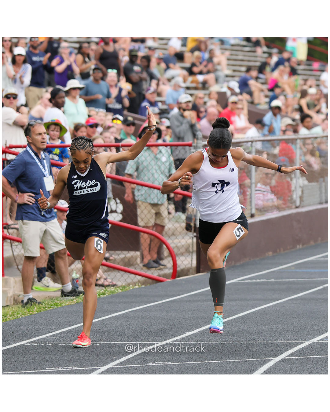 Skyler Maxwell, Moses Brown School, 12 - Zariyah Brown, Hope High School, 12 - Francesca Justin, St. Raphael Academy, 10 - 2026 RI Outdoor Track and Field State Championships - Brown Stadium - Providence, Rhode Island - June 06, 2026 File: ./dir-200m/260606-2026-RI-Outdoor-Track-And-Field-State-Championships-Brown-815-296A5239.jpg Skyler Maxwell, Moses Brown School, 12 - Zariyah Brown, Hope High School, 12 - Francesca Justin, St. Raphael Academy, 10 - 2026 RI Outdoor…