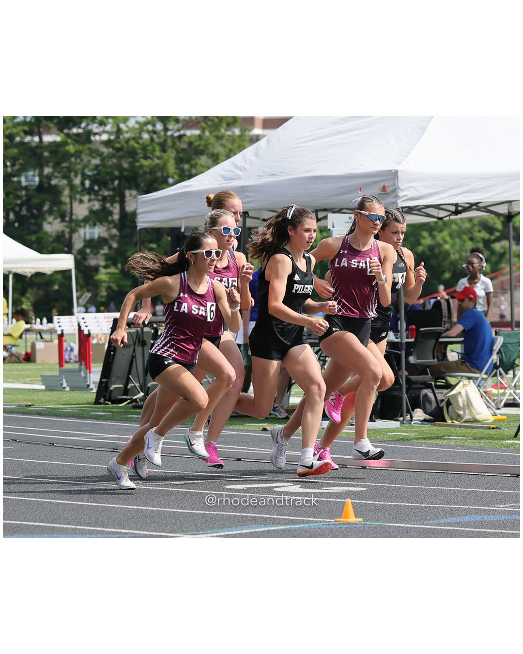 Abigail O'Neil, North Kingstown High School, 12 - Alyssa Parenteau, La Salle Academy, 11 - Aubrey Jarvis, Pilgrim High School, 9 - Layne Stevens, La Salle Academy, 10 - Carolina Terlato, La Salle Academy, 11 - 2026 RI Outdoor Track and Field State Championships - Brown Stadium - Providence, Rhode Island - June 06, 2026 File: ./dir-3000m/260606-2026-RI-Outdoor-Track-And-Field-State-Championships-Brown-710-296A0743.jpg Abigail O'Neil, North Kingstown High School, 12 - Alyssa Parenteau, La Salle Academy, 11 - Aubrey Jarvis, Pilgrim High School, 9 - Layne St…