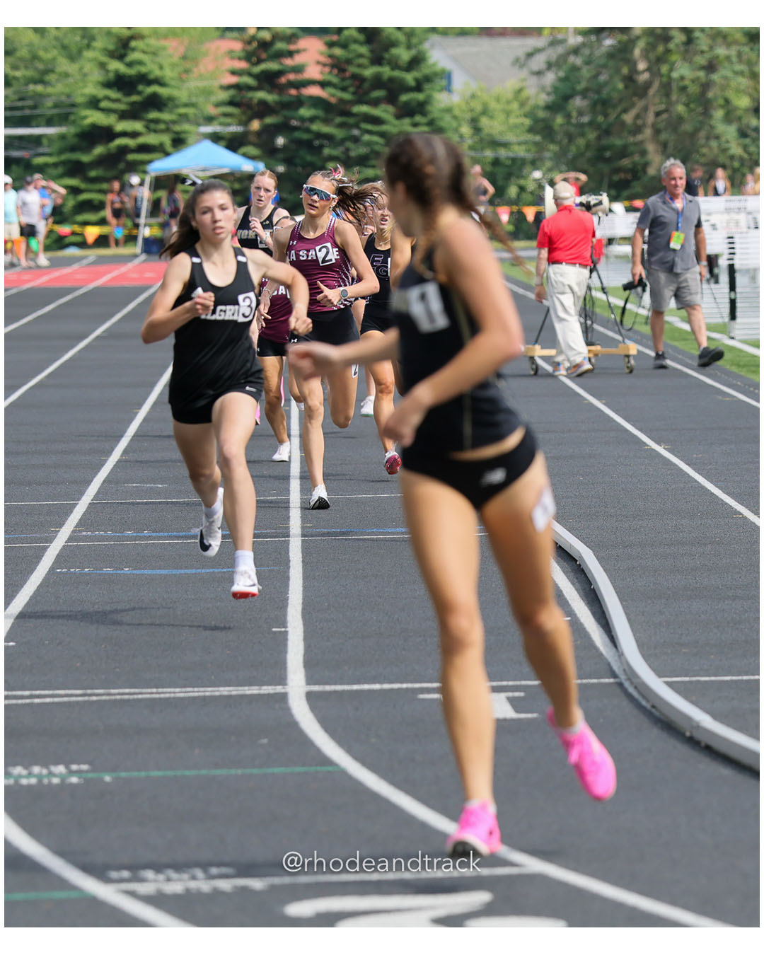 Alyssa Parenteau, La Salle Academy, 11 - Aubrey Jarvis, Pilgrim High School, 9 - 2026 RI Outdoor Track and Field State Championships - Brown Stadium - Providence, Rhode Island - June 06, 2026 File: ./dir-3000m/260606-2026-RI-Outdoor-Track-And-Field-State-Championships-Brown-720-296A1183.jpg Alyssa Parenteau, La Salle Academy, 11 - Aubrey Jarvis, Pilgrim High School, 9 - 2026 RI Outdoor Track and Field State Championships - Brow…
