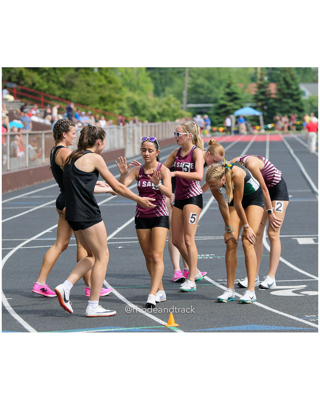 Carolina Terlato, La Salle Academy, 11 - Layne Stevens, La Salle Academy, 10 - Aubrey Jarvis, Pilgrim High School, 9 - 2026 RI Outdoor Track and Field State Championships - Brown Stadium - Providence, Rhode Island - June 06, 2026 File: ./dir-3000m/260606-2026-RI-Outdoor-Track-And-Field-State-Championships-Brown-723-296A1372.jpg Carolina Terlato, La Salle Academy, 11 - Layne Stevens, La Salle Academy, 10 - Aubrey Jarvis, Pilgrim High School, 9 - 2026 RI Outdoor Trac…