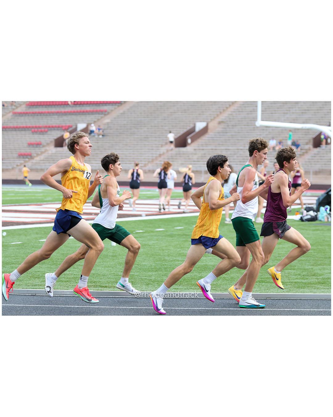 Will Souza, La Salle Academy, 11 - Colby Napolitano, Barrington High School, 11 - Ryan Hurlock, Barrington High School, 10 - Andrew Williams, Bishop Hendricken High School, 11 - Fred Russell, Bishop Hendricken High School, 12 - 2026 RI Outdoor Track and Field State Championships - Brown Stadium - Providence, Rhode Island - June 06, 2026 File: ./dir-3000m/260606-2026-RI-Outdoor-Track-And-Field-State-Championships-Brown-757-296A2499.jpg Will Souza, La Salle Academy, 11 - Colby Napolitano, Barrington High School, 11 - Ryan Hurlock, Barrington High School, 10 - Andrew William…