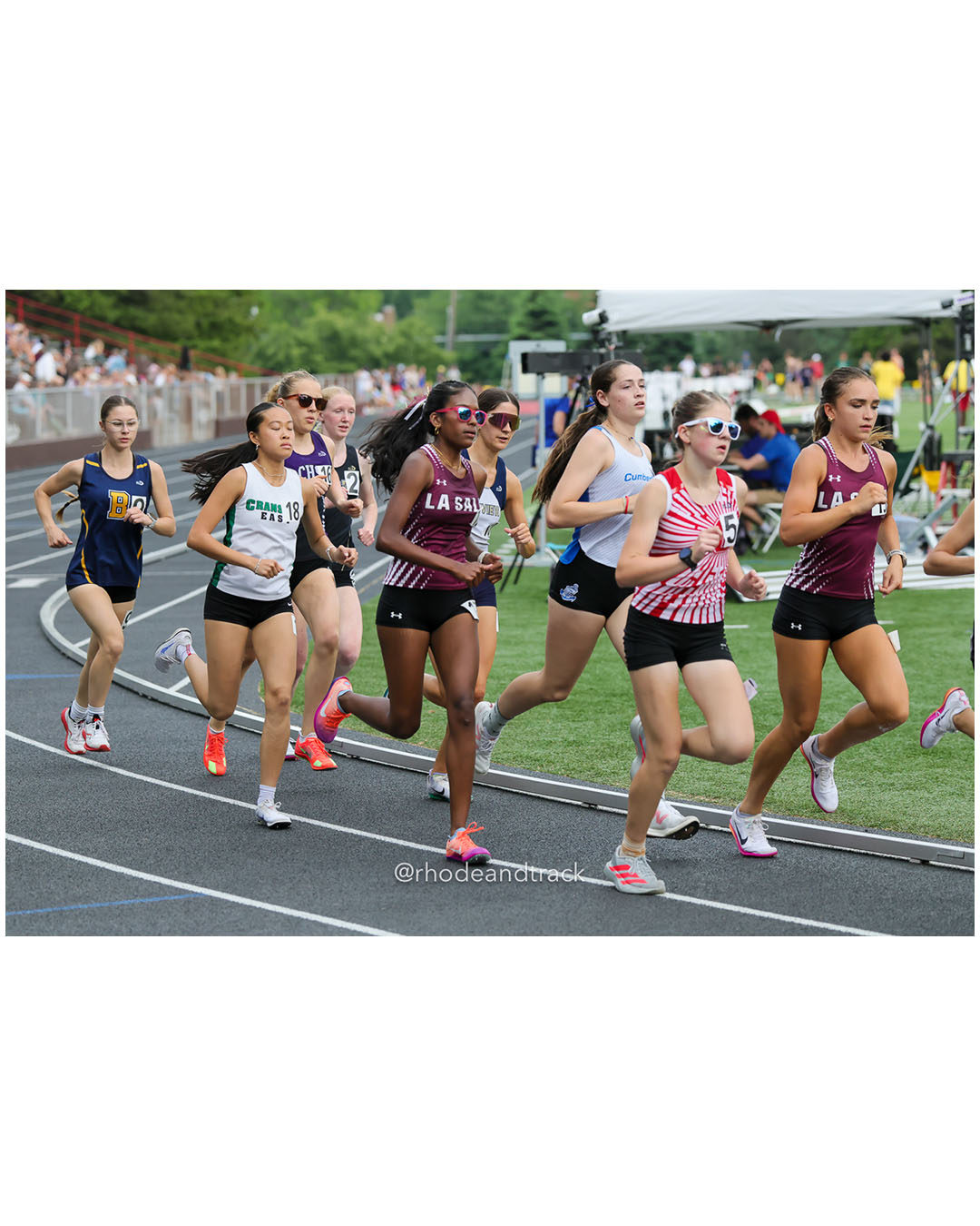 Satya Mohan, La Salle Academy, 11 - Molly Richardson, Coventry High School, 9 - Jessica Chin, Cranston East High School, 12 - Olivia Wahlberg, La Salle Academy, 12 - Evelyn Lefort, Barrington High School, 11 - 2026 RI Outdoor Track and Field State Championships - Brown Stadium - Providence, Rhode Island - June 06, 2026 File: ./dir-3000m/260606-2026-RI-Outdoor-Track-And-Field-State-Championships-Brown-838-296A6284.jpg Satya Mohan, La Salle Academy, 11 - Molly Richardson, Coventry High School, 9 - Jessica Chin, Cranston East High School, 12 - Olivia Wahlbe…
