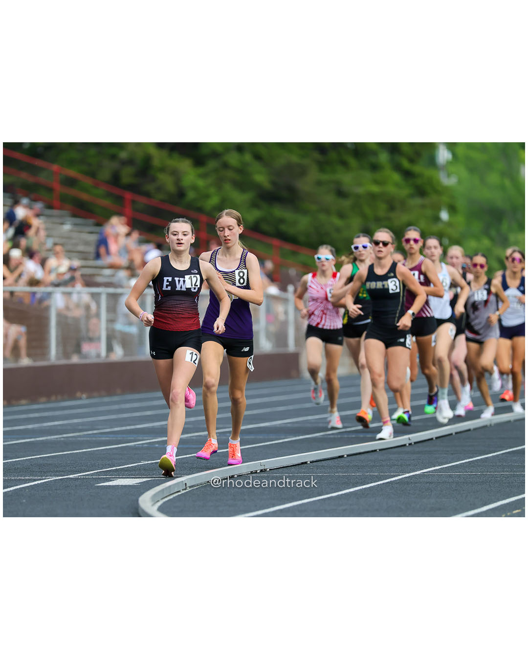 Lily Chabot, Exeter-West Greenwich Regional, 11 - Mackenzie Lickert, St. Raphael Academy, 11 - 2026 RI Outdoor Track and Field State Championships - Brown Stadium - Providence, Rhode Island - June 06, 2026 File: ./dir-3000m/260606-2026-RI-Outdoor-Track-And-Field-State-Championships-Brown-840-296A6315.jpg Lily Chabot, Exeter-West Greenwich Regional, 11 - Mackenzie Lickert, St. Raphael Academy, 11 - 2026 RI Outdoor Track and Field State Champi…