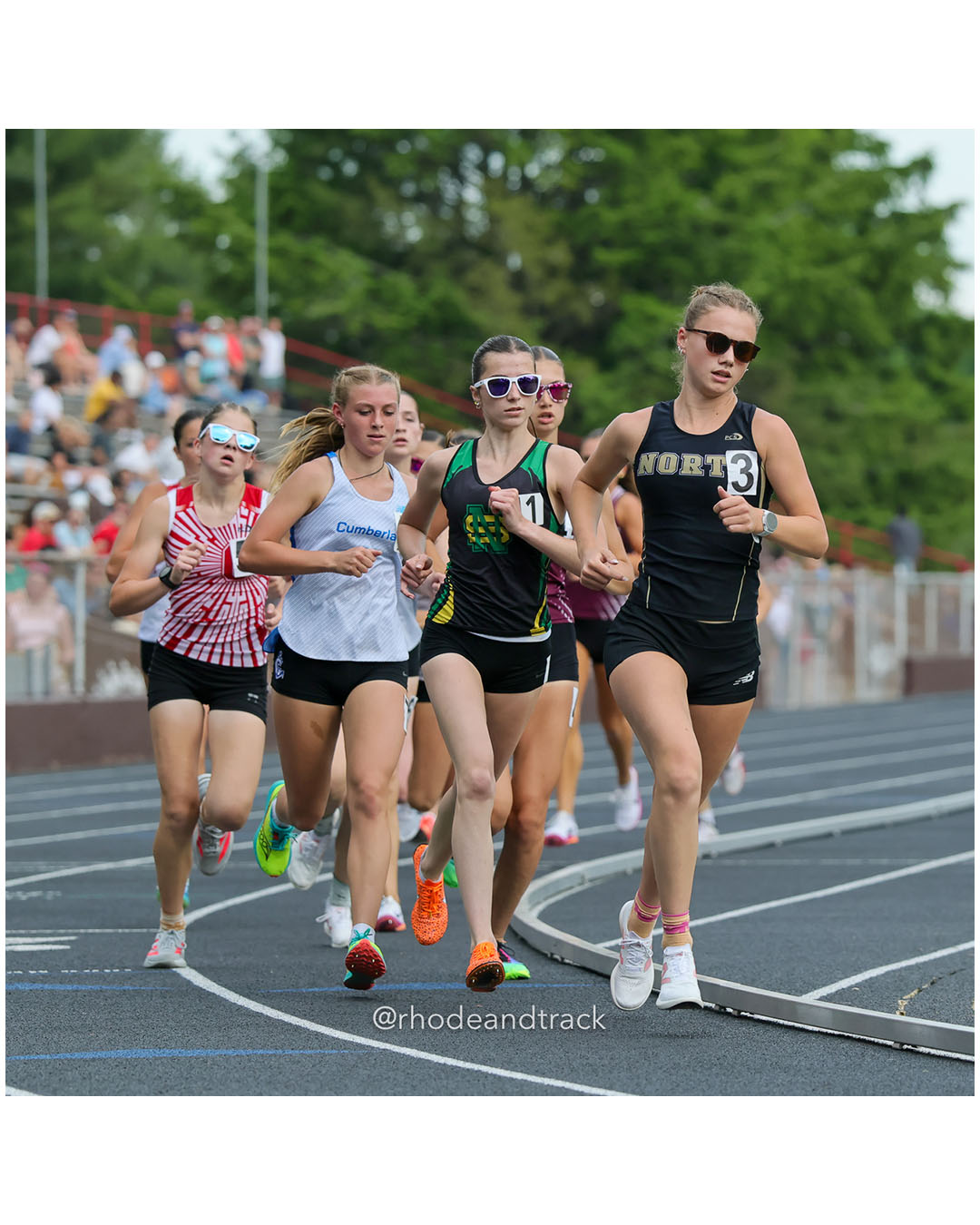 Lucy Stowe, North Kingstown High School, 11 - Julia Dowling, North Smithfield High School, 11 - Cecelia Ludwig, Cumberland, 10 - 2026 RI Outdoor Track and Field State Championships - Brown Stadium - Providence, Rhode Island - June 06, 2026 File: ./dir-3000m/260606-2026-RI-Outdoor-Track-And-Field-State-Championships-Brown-843-296A6379.jpg Lucy Stowe, North Kingstown High School, 11 - Julia Dowling, North Smithfield High School, 11 - Cecelia Ludwig, Cumberland, 10 - 2026 RI Ou…