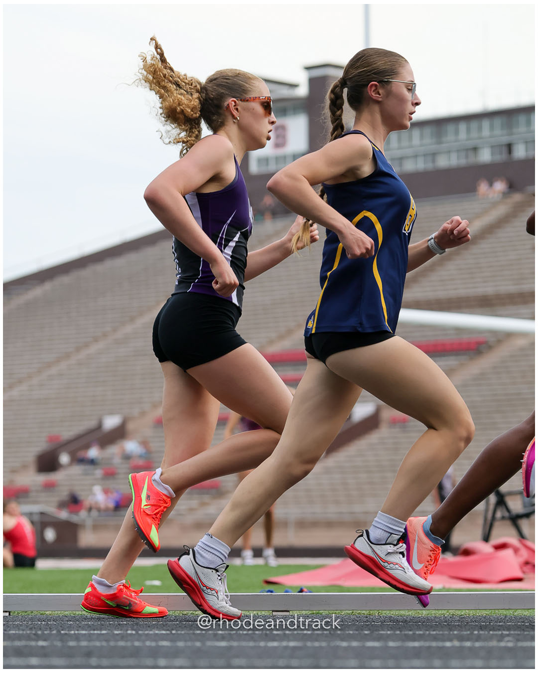 Evelyn Lefort, Barrington High School, 11 - Fiona Hughes, Classical High School, 10 - 2026 RI Outdoor Track and Field State Championships - Brown Stadium - Providence, Rhode Island - June 06, 2026 File: ./dir-3000m/260606-2026-RI-Outdoor-Track-And-Field-State-Championships-Brown-846-296A6557.jpg Evelyn Lefort, Barrington High School, 11 - Fiona Hughes, Classical High School, 10 - 2026 RI Outdoor Track and Field State Championships -…
