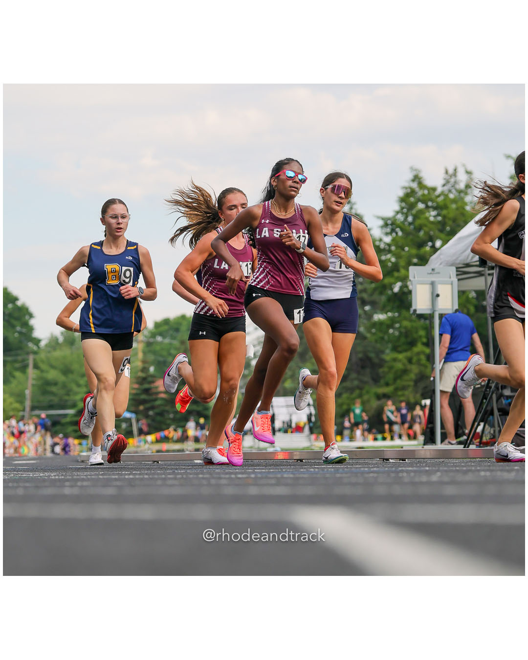 Satya Mohan, La Salle Academy, 11 - Evelyn Lefort, Barrington High School, 11 - Jackie Mattos, St Mary Academy-Bay View High, 12 - 2026 RI Outdoor Track and Field State Championships - Brown Stadium - Providence, Rhode Island - June 06, 2026 File: ./dir-3000m/260606-2026-RI-Outdoor-Track-And-Field-State-Championships-Brown-851-296A6667.jpg Satya Mohan, La Salle Academy, 11 - Evelyn Lefort, Barrington High School, 11 - Jackie Mattos, St Mary Academy-Bay View High, 12 - 2026 RI…