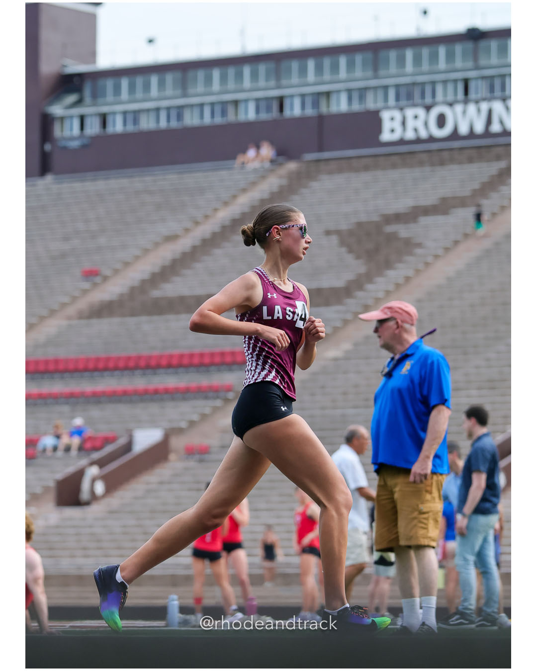 Stella Pelagio, La Salle Academy, 10 - 2026 RI Outdoor Track and Field State Championships - Brown Stadium - Providence, Rhode Island - June 06, 2026 File: ./dir-3000m/260606-2026-RI-Outdoor-Track-And-Field-State-Championships-Brown-867-296A7011.jpg Stella Pelagio, La Salle Academy, 10 - 2026 RI Outdoor Track and Field State Championships - Brown Stadium - Providence, Rhode Island - Jun…